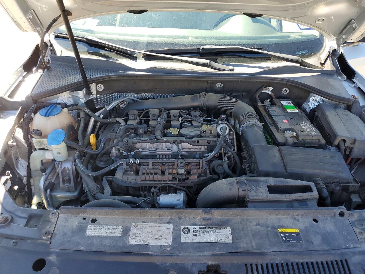 2014 Volkswagen Passat Se Серебряный vin: 1VWBT7A31EC120426
