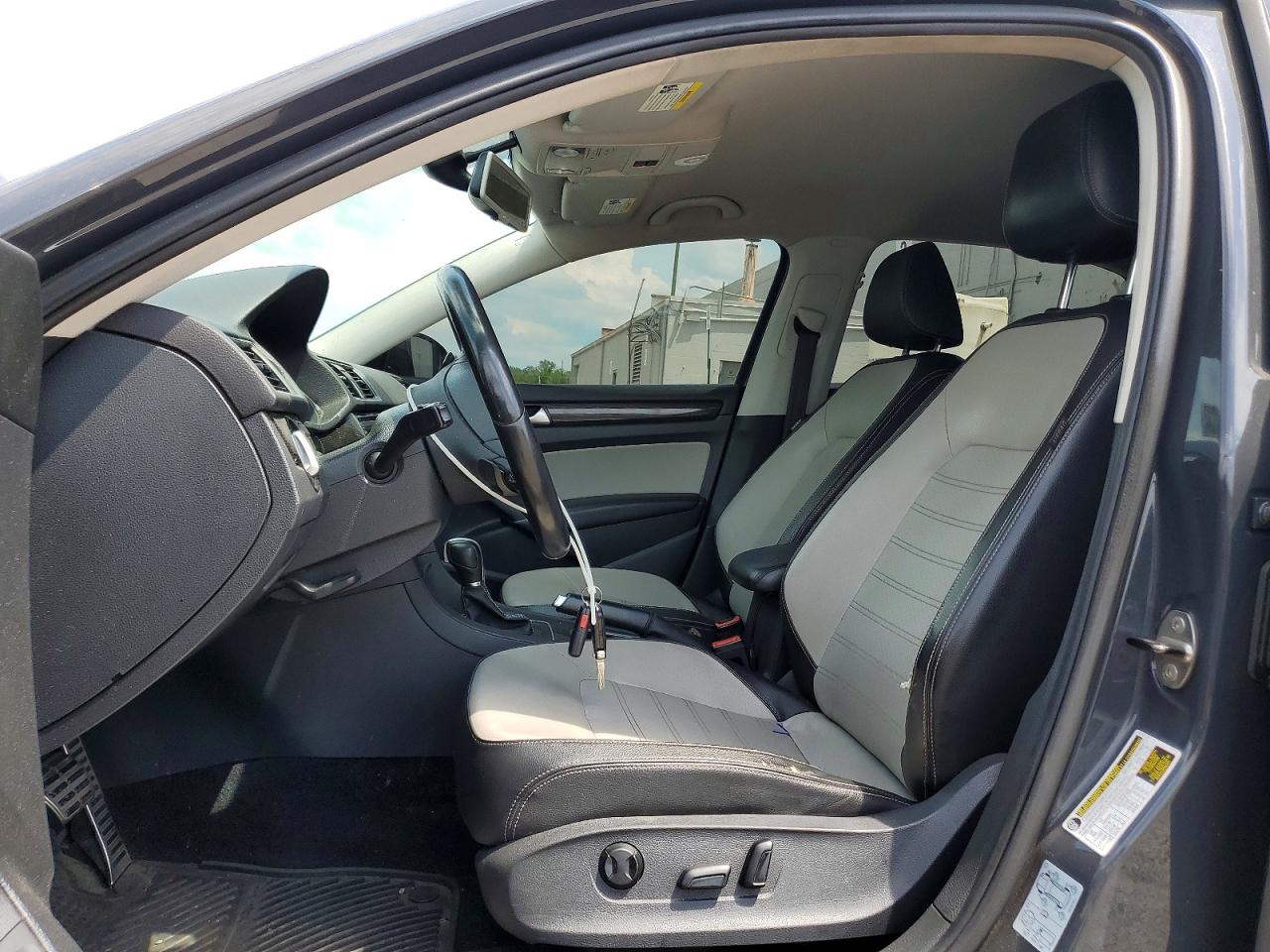 2014 Volkswagen Passat Se Gray vin: 1VWBT7A32EC082706