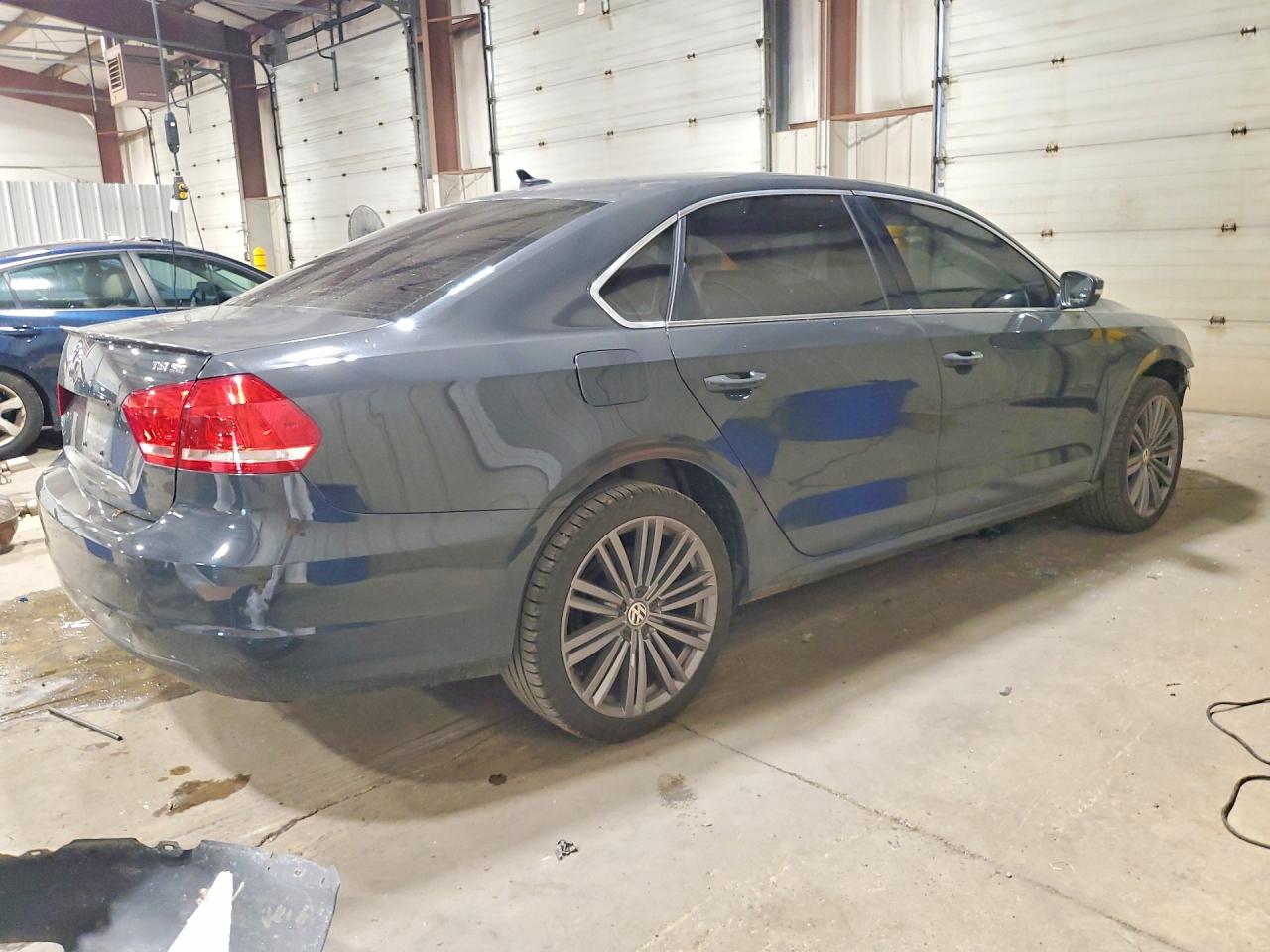 2015 Volkswagen Passat Se Gray vin: 1VWBT7A32FC106536