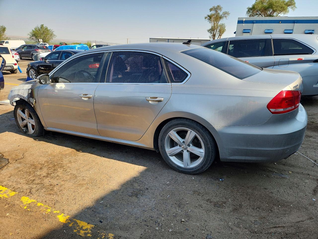 2014 Volkswagen Passat Se Gold vin: 1VWBT7A33EC089258