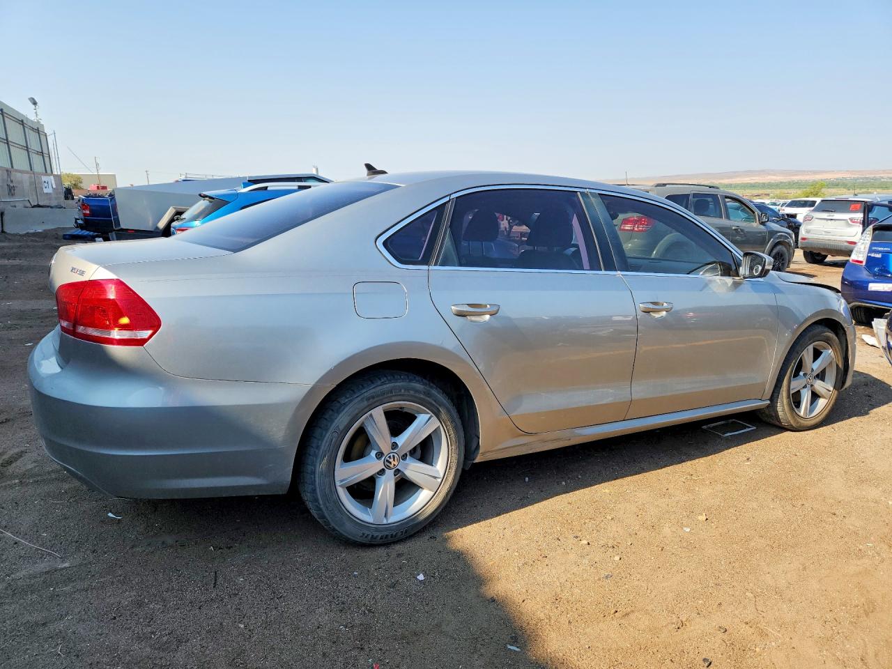 2014 Volkswagen Passat Se Gold vin: 1VWBT7A33EC089258
