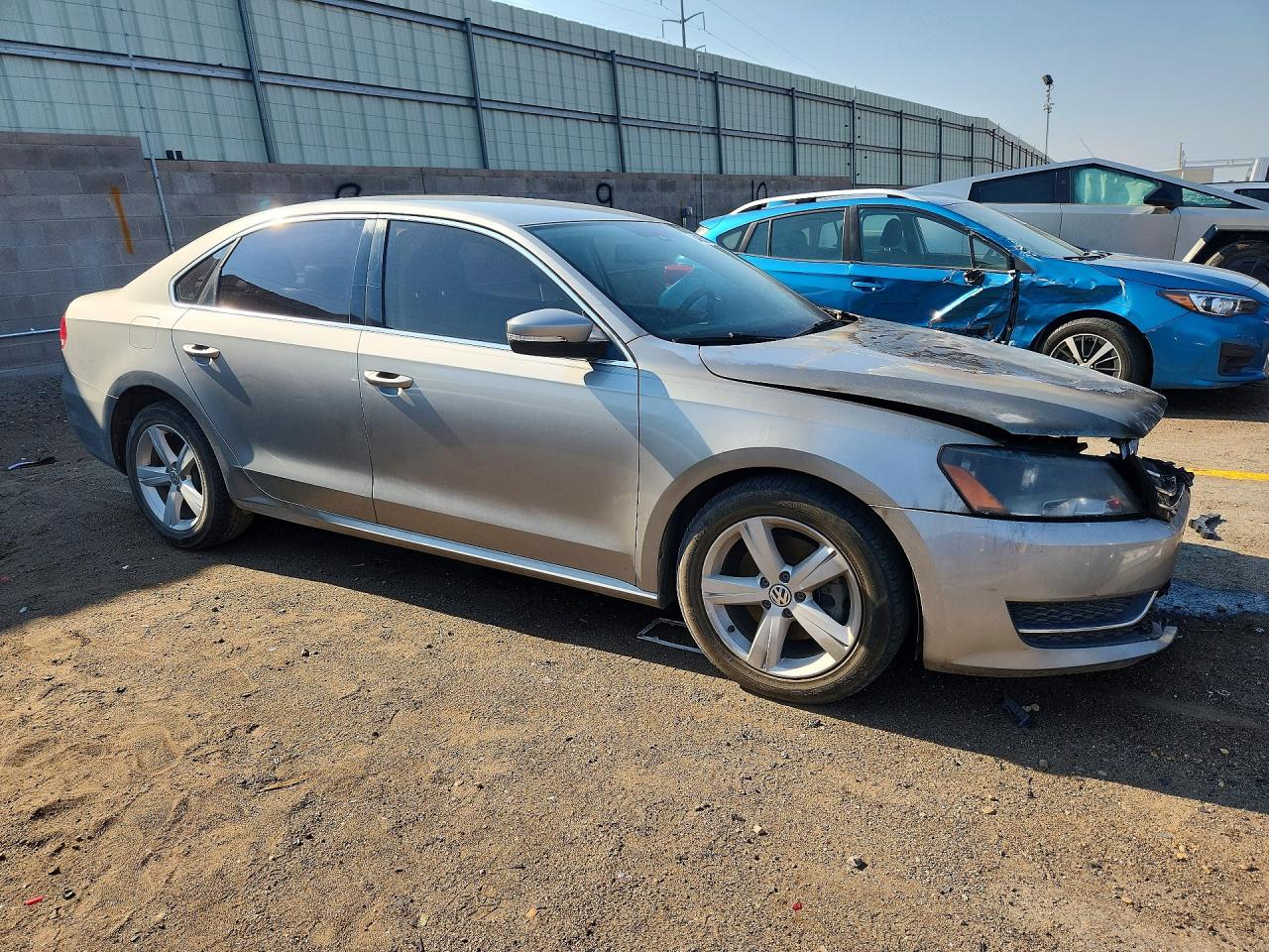 2014 Volkswagen Passat Se Gold vin: 1VWBT7A33EC089258