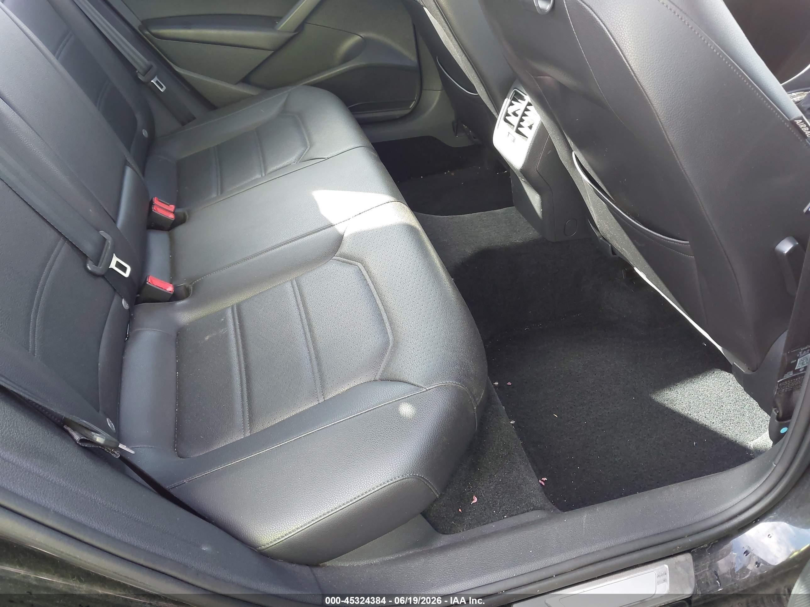 2015 Volkswagen Passat 1.8t Se Black vin: 1VWBT7A34FC018734