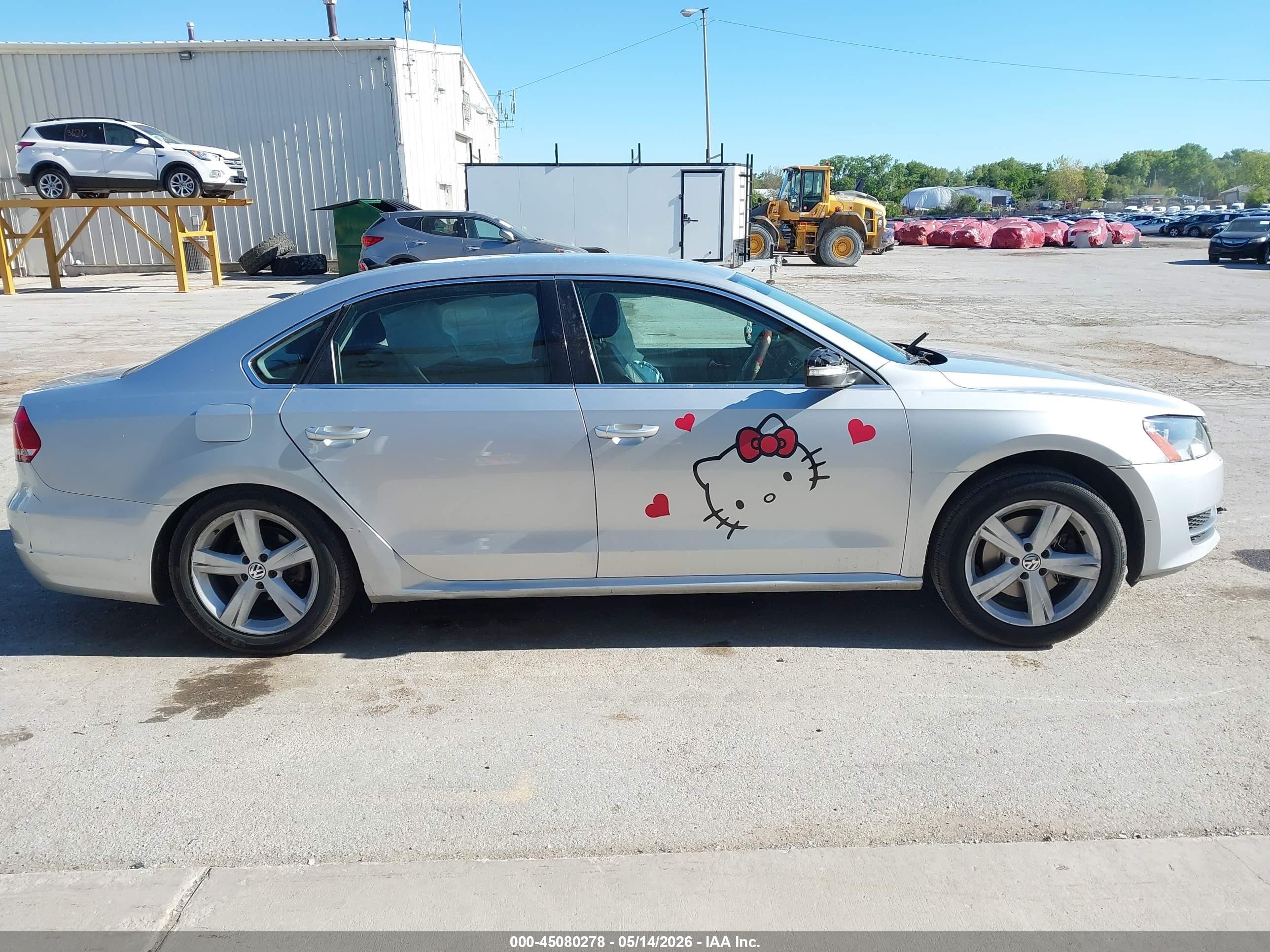 2015 Volkswagen Passat 1.8t Se Gray vin: 1VWBT7A35FC048437