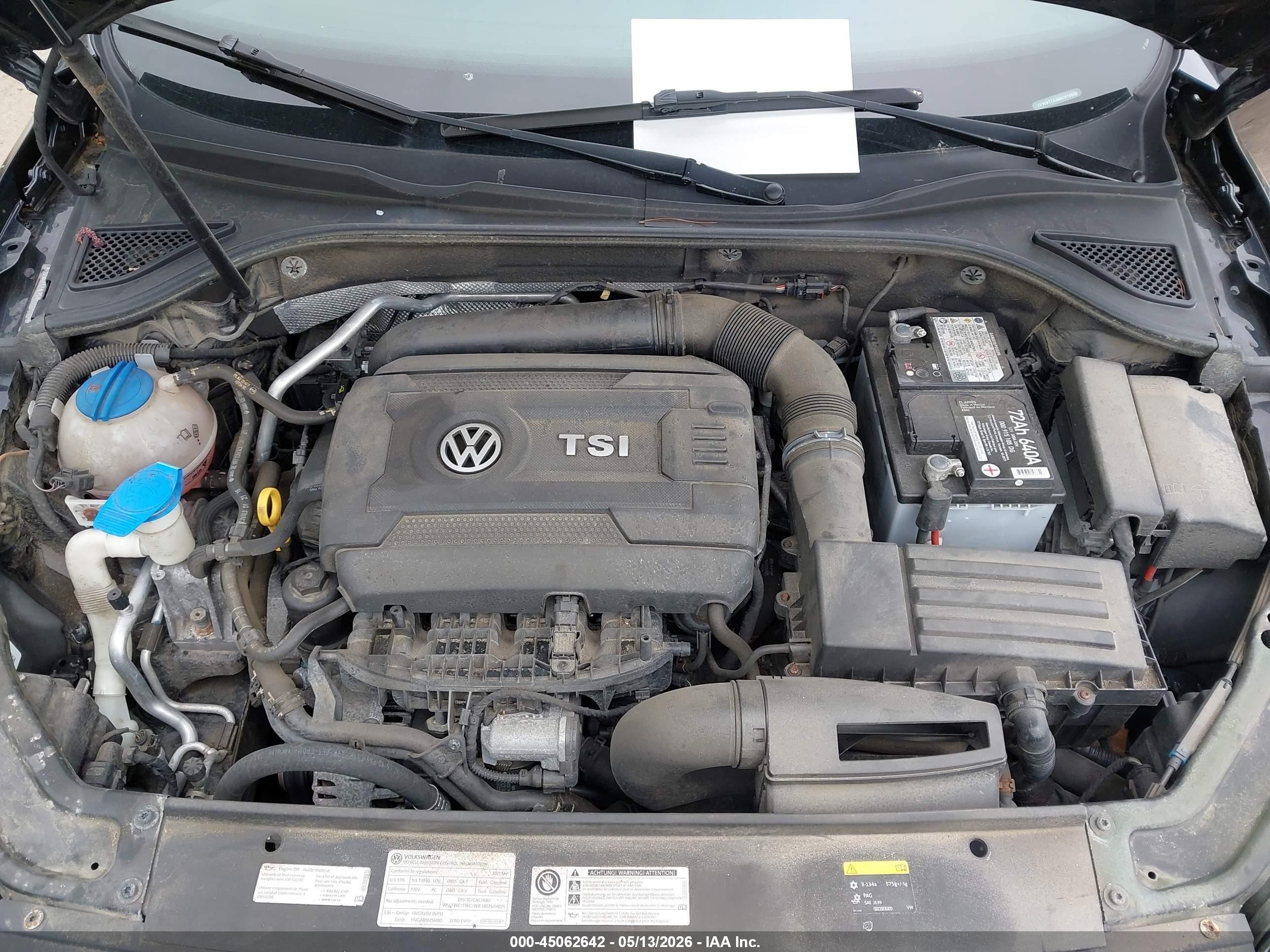 2017 Volkswagen Passat 1.8t Se Black vin: 1VWBT7A35HC010533