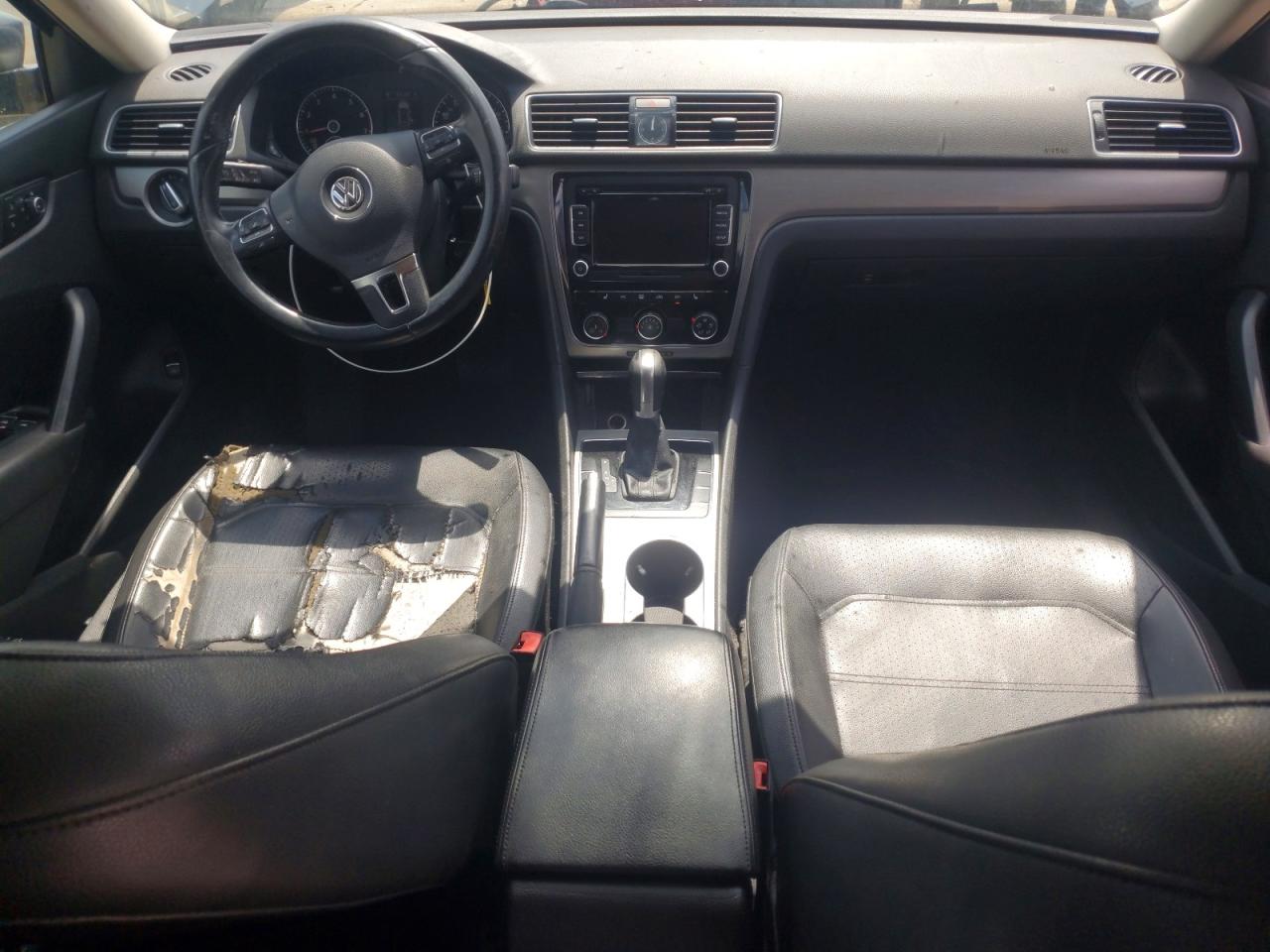 2014 Volkswagen Passat Se Серый vin: 1VWBT7A36EC080778