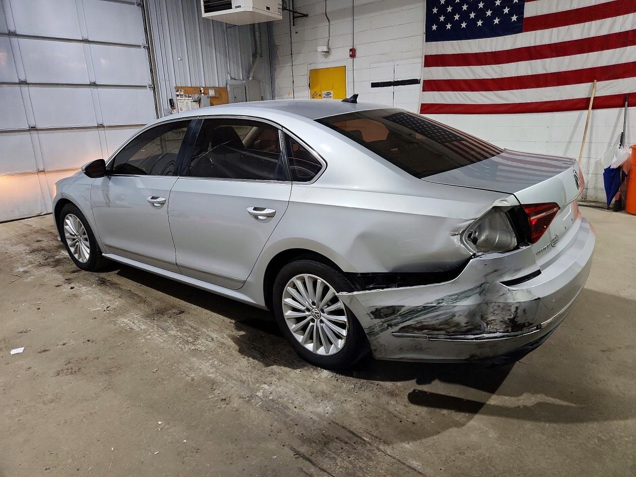 2017 Volkswagen Passat Se Silver vin: 1VWBT7A36HC040446