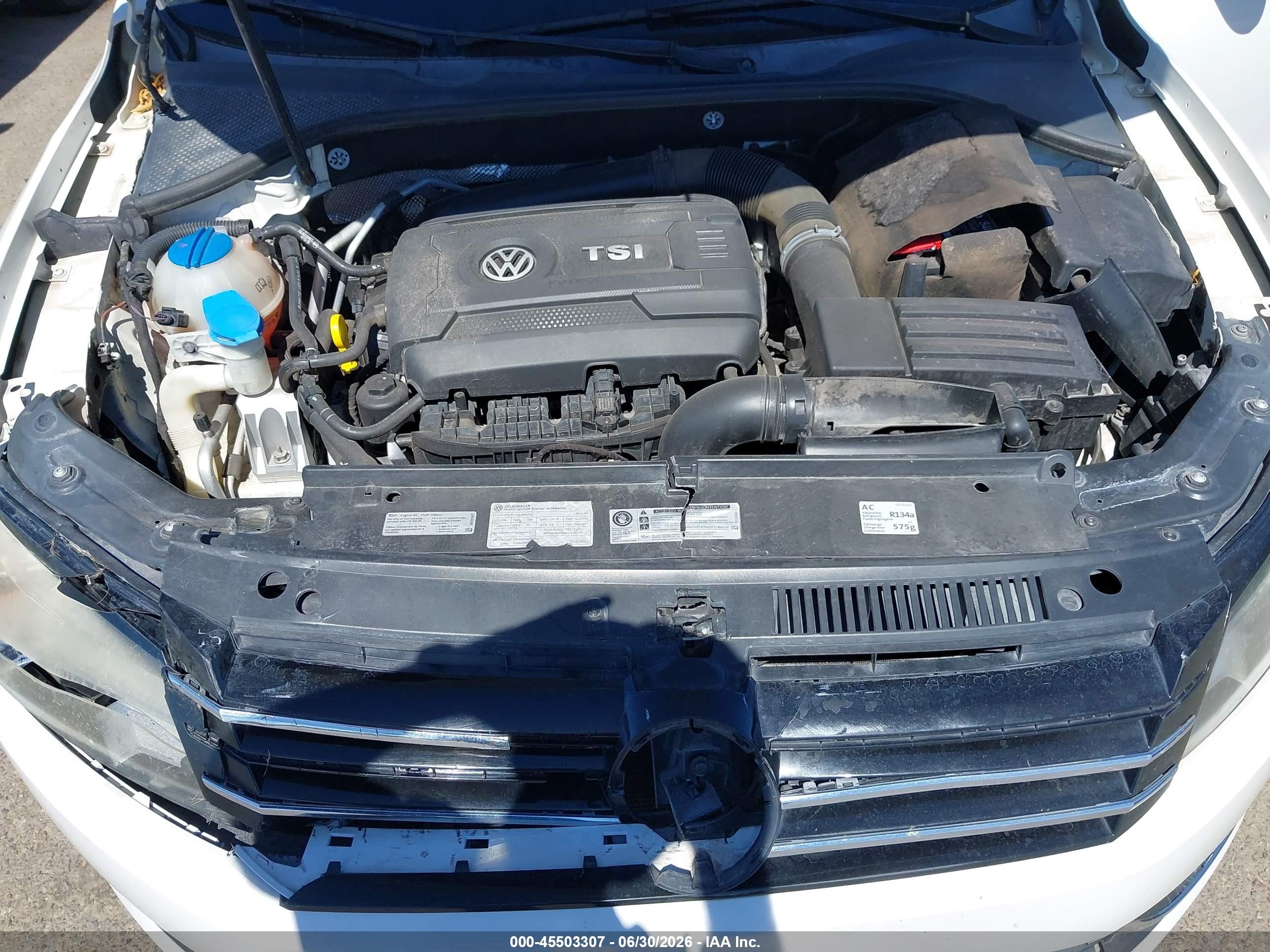 2014 Volkswagen Passat 1.8t Se Белый vin: 1VWBT7A37EC073113
