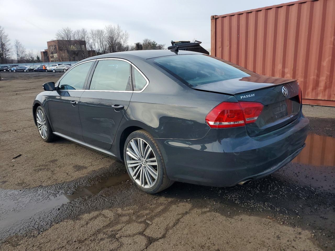 2015 Volkswagen Passat Se Gray vin: 1VWBT7A37FC018162