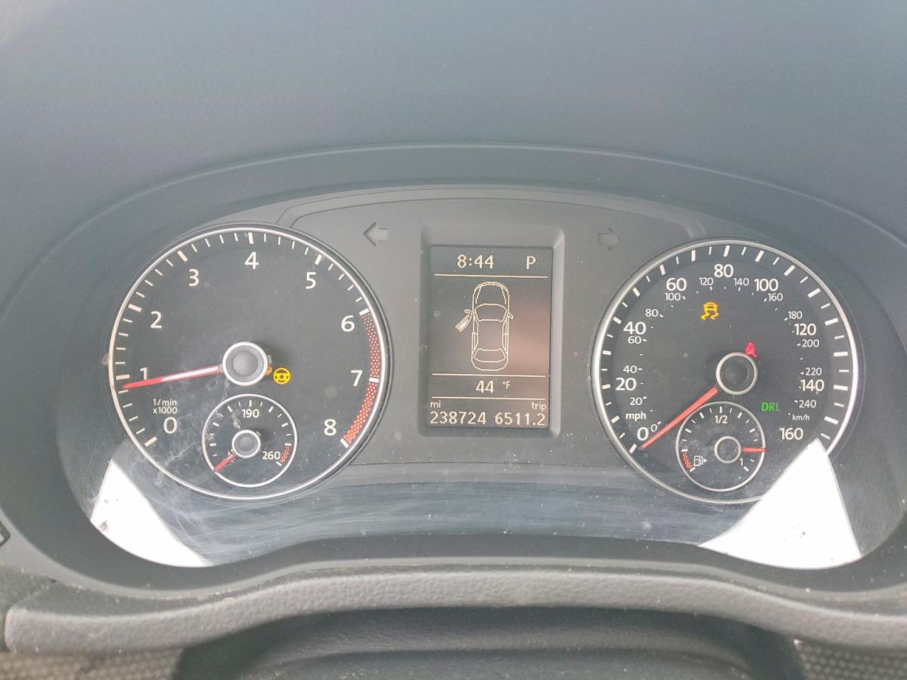 2015 Volkswagen Passat Se Gray vin: 1VWBT7A37FC018162