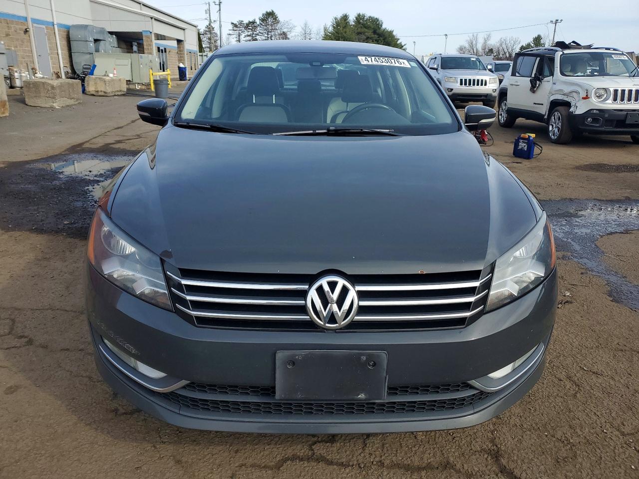 2015 Volkswagen Passat Se Gray vin: 1VWBT7A37FC018162