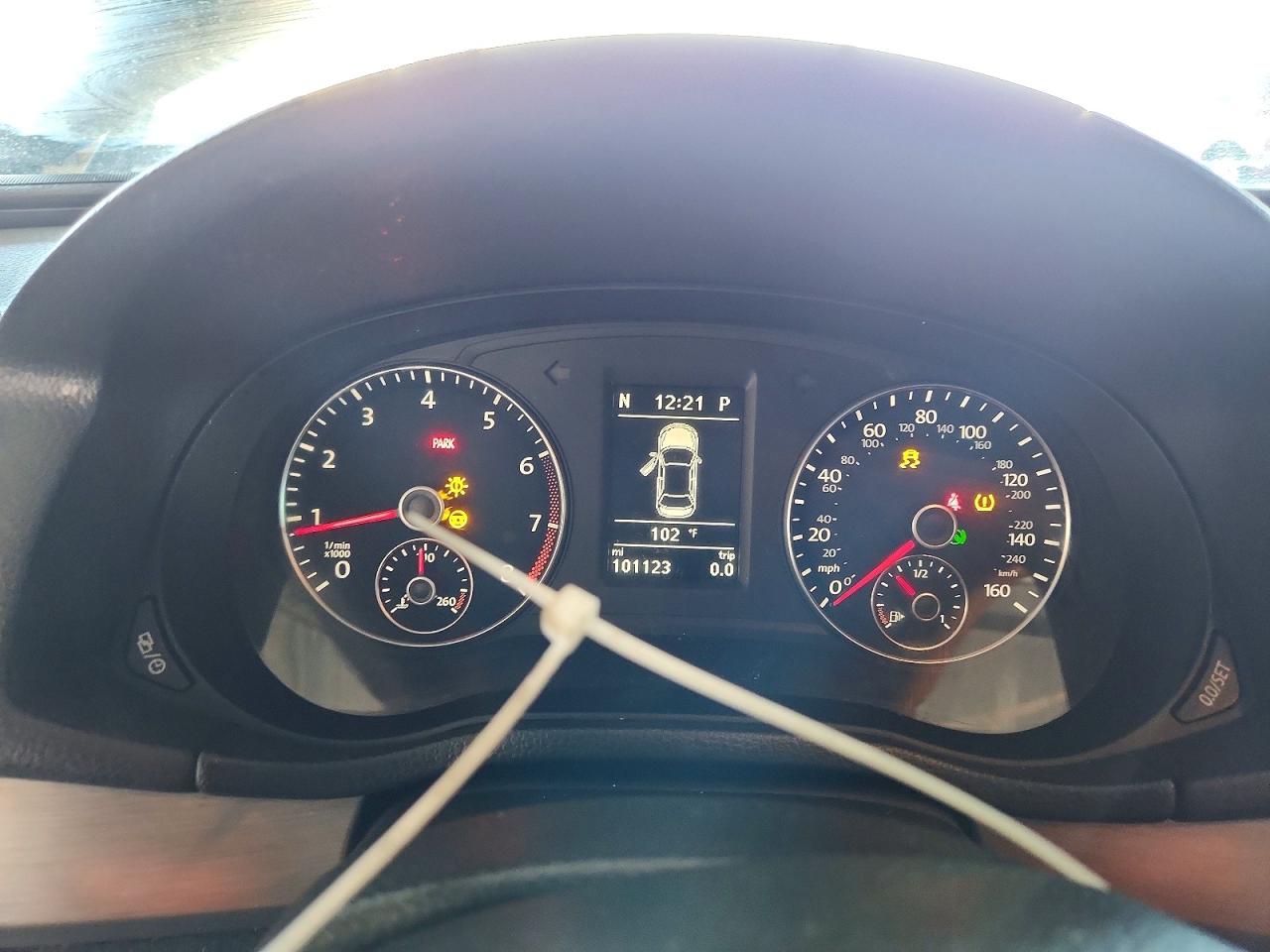 2015 Volkswagen Passat Se Черный vin: 1VWBT7A37FC040324