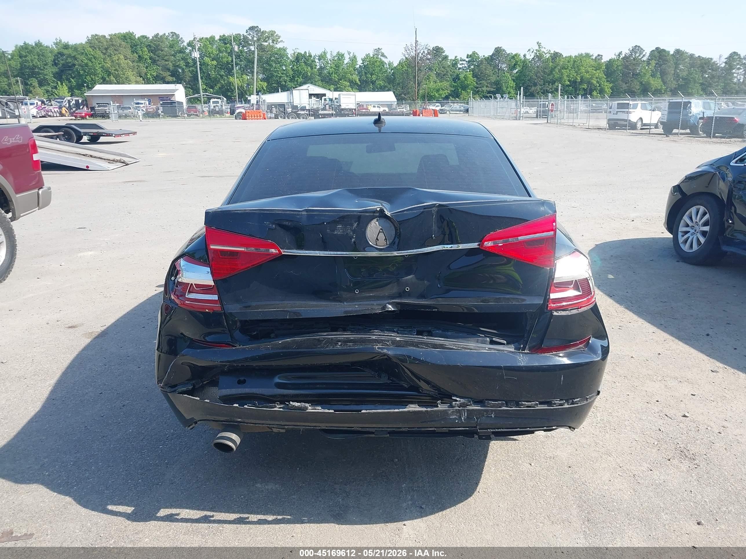 2016 Volkswagen Passat 1.8t Se Черный vin: 1VWBT7A37GC037246