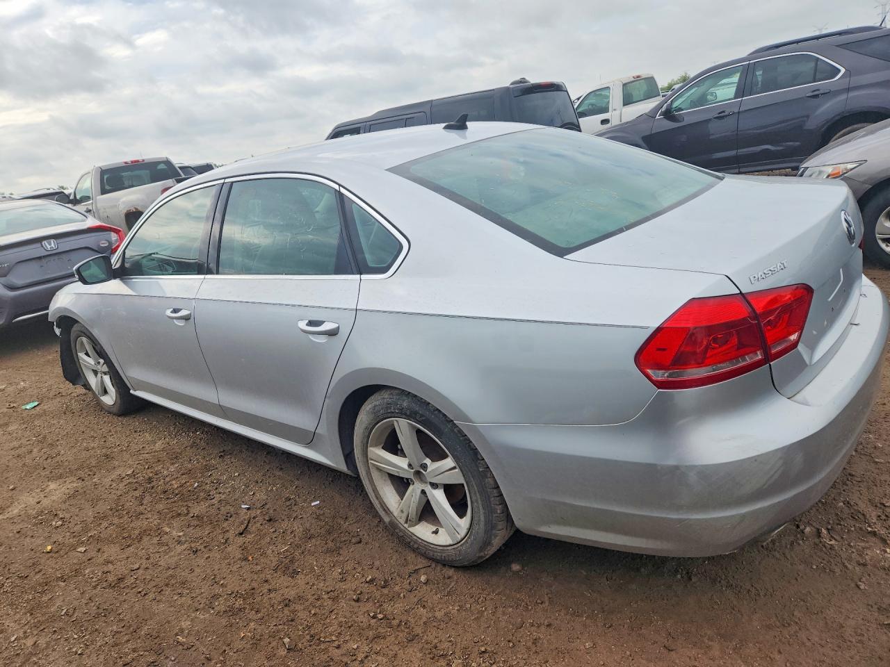 2014 Volkswagen Passat Se Silver vin: 1VWBT7A38EC118205