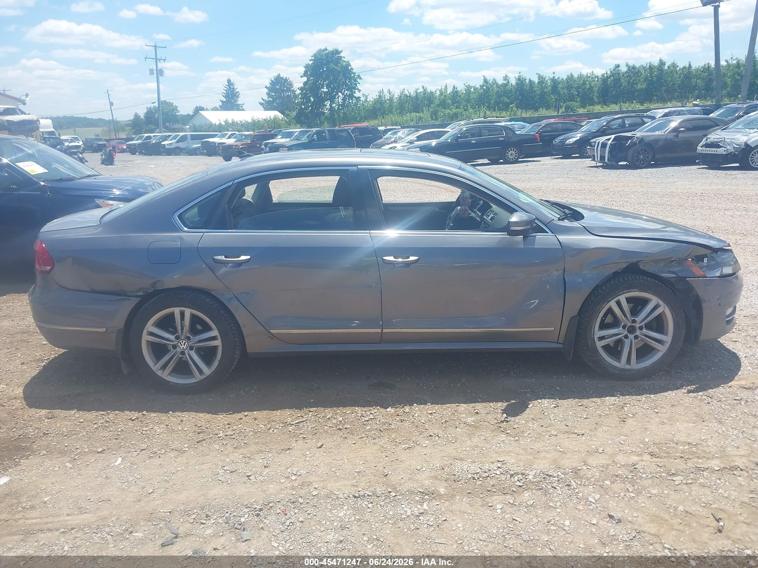 2015 Volkswagen Passat 1.8t Se Silver vin: 1VWBT7A38FC033995