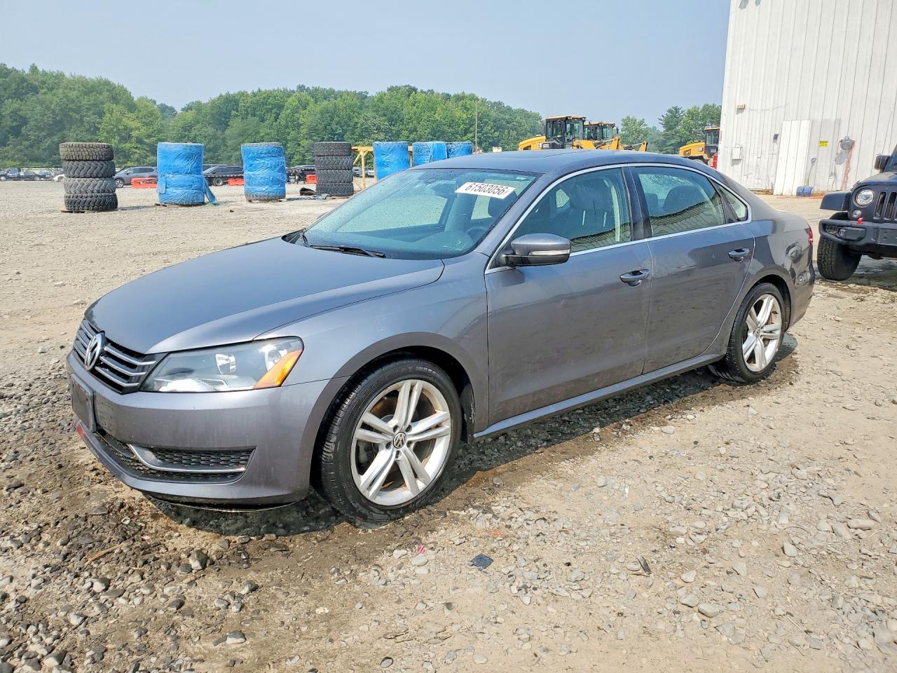 2014 Volkswagen Passat Se Silver vin: 1VWBT7A39EC068687