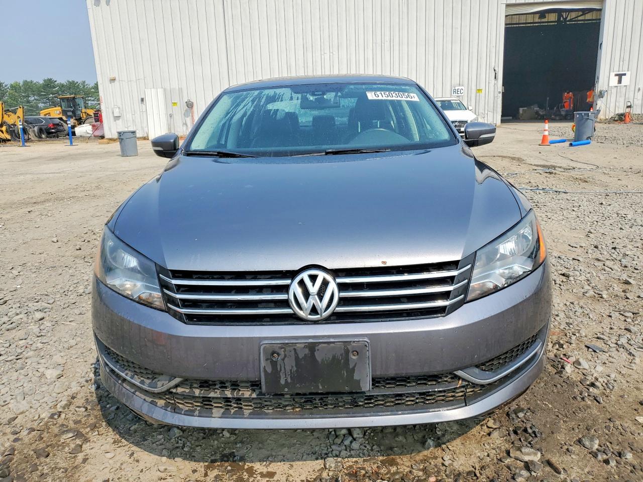 2014 Volkswagen Passat Se Silver vin: 1VWBT7A39EC068687