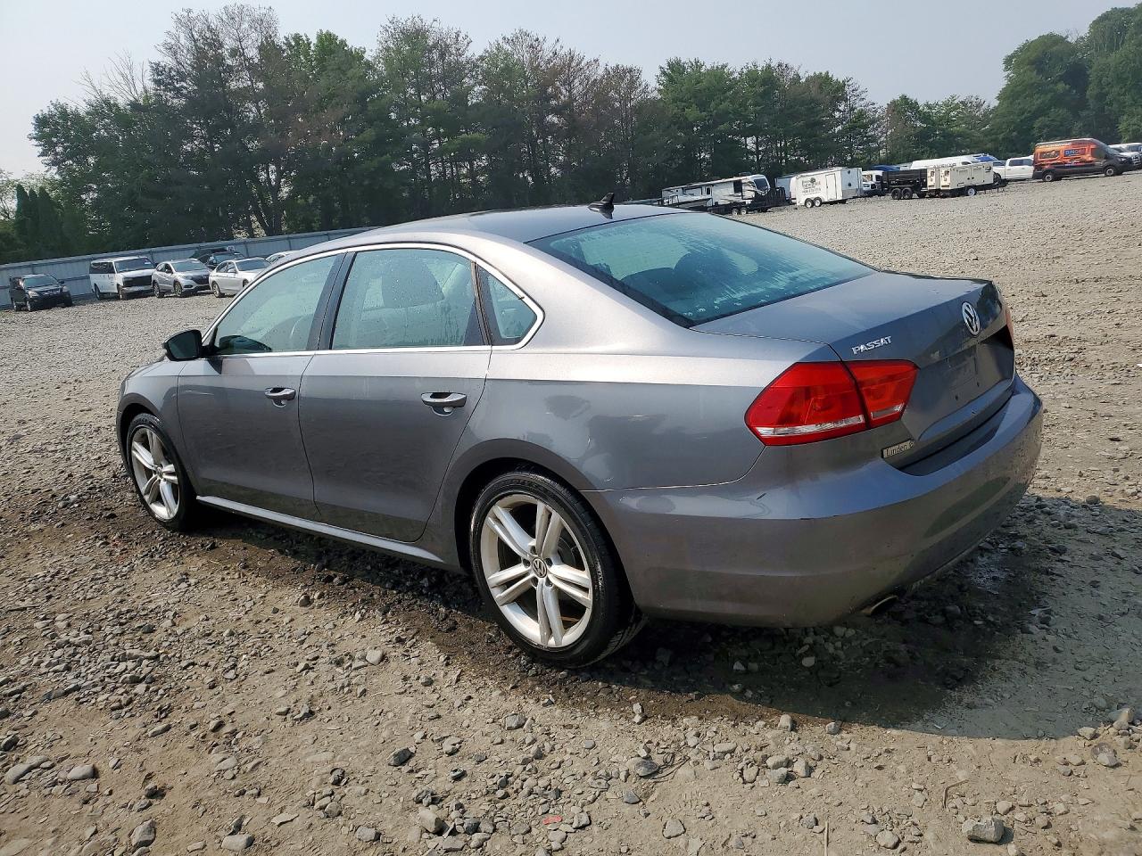 2014 Volkswagen Passat Se Silver vin: 1VWBT7A39EC068687