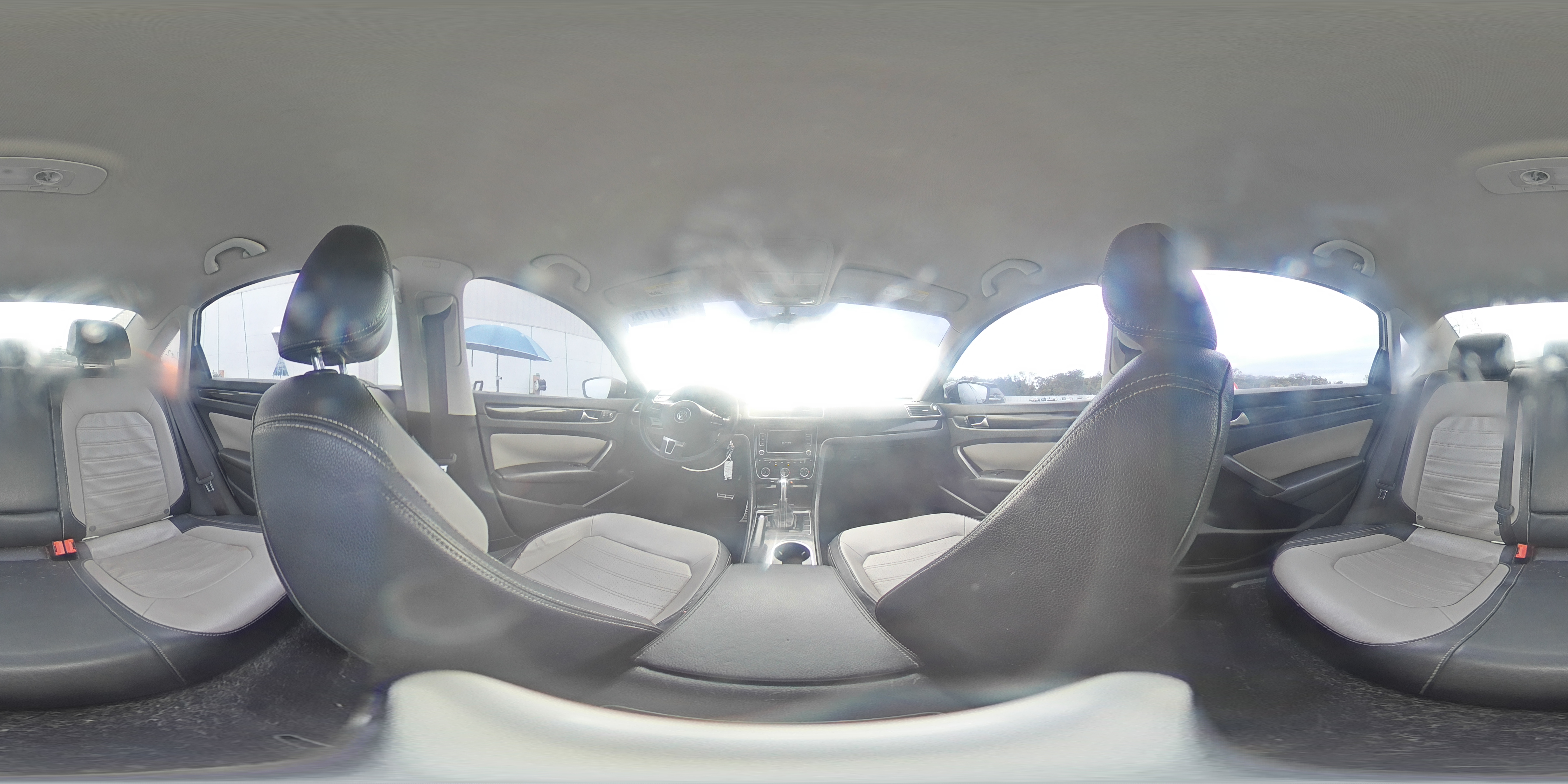 2014 Volkswagen Passat Se White vin: 1VWBT7A39EC100697