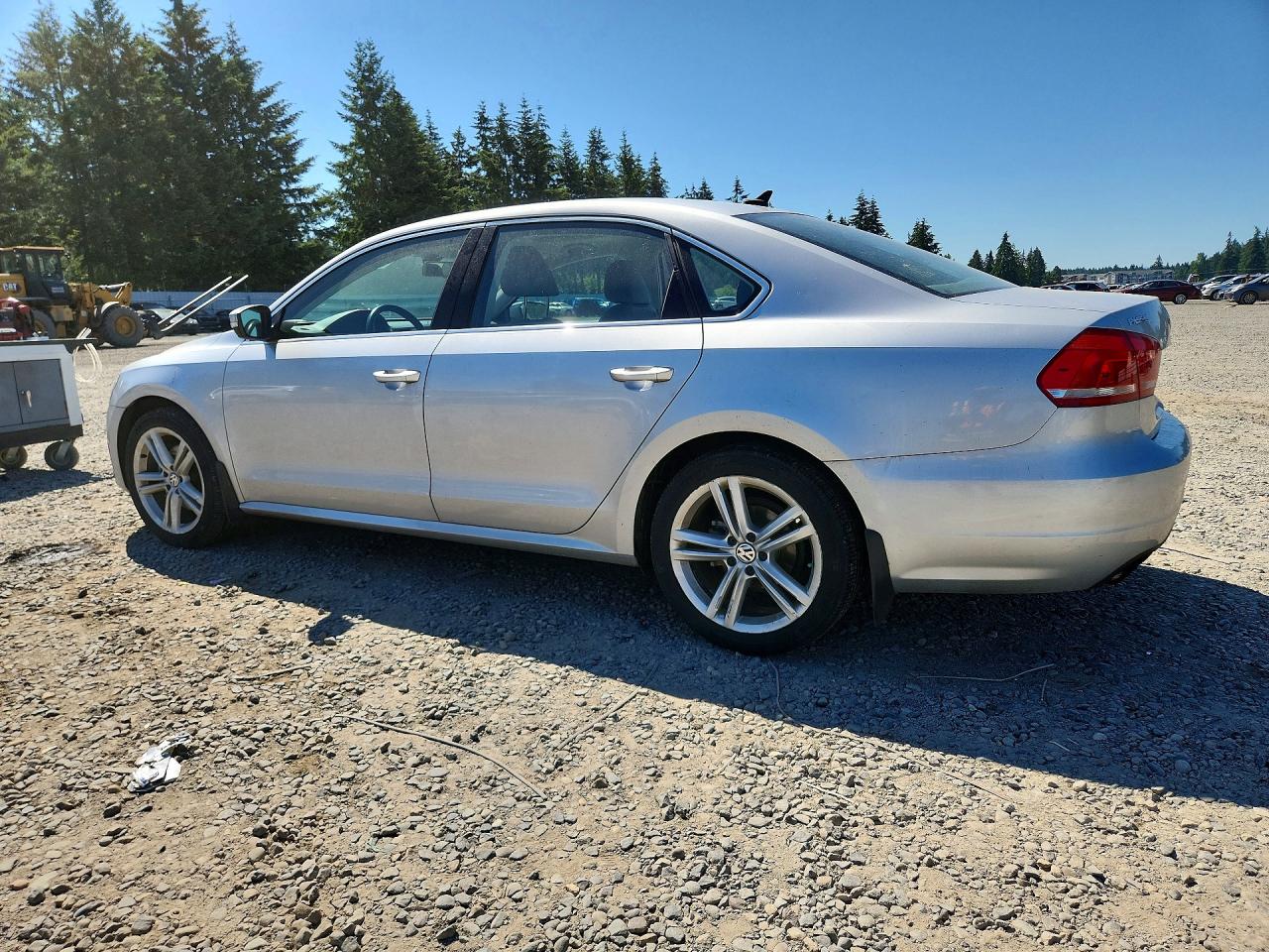 2014 Volkswagen Passat Se Silver vin: 1VWBT7A39EC108735