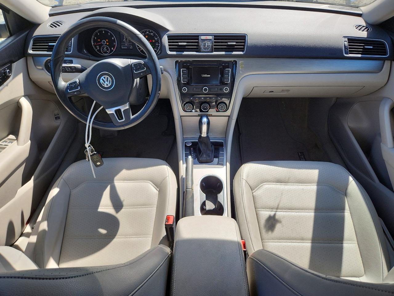 2014 Volkswagen Passat Se Silver vin: 1VWBT7A39EC108735