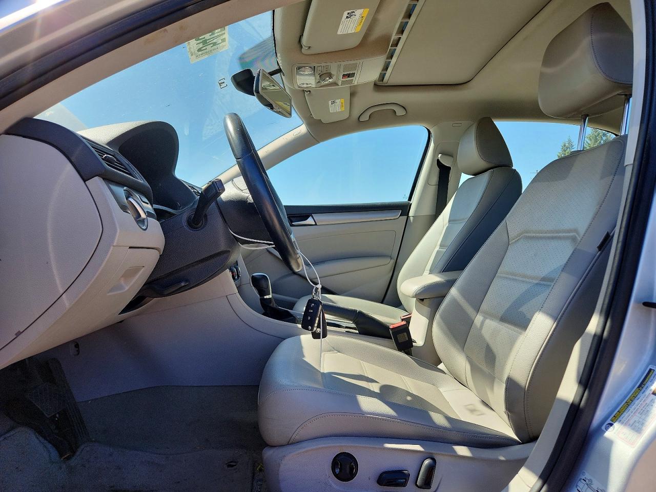 2014 Volkswagen Passat Se Silver vin: 1VWBT7A39EC108735