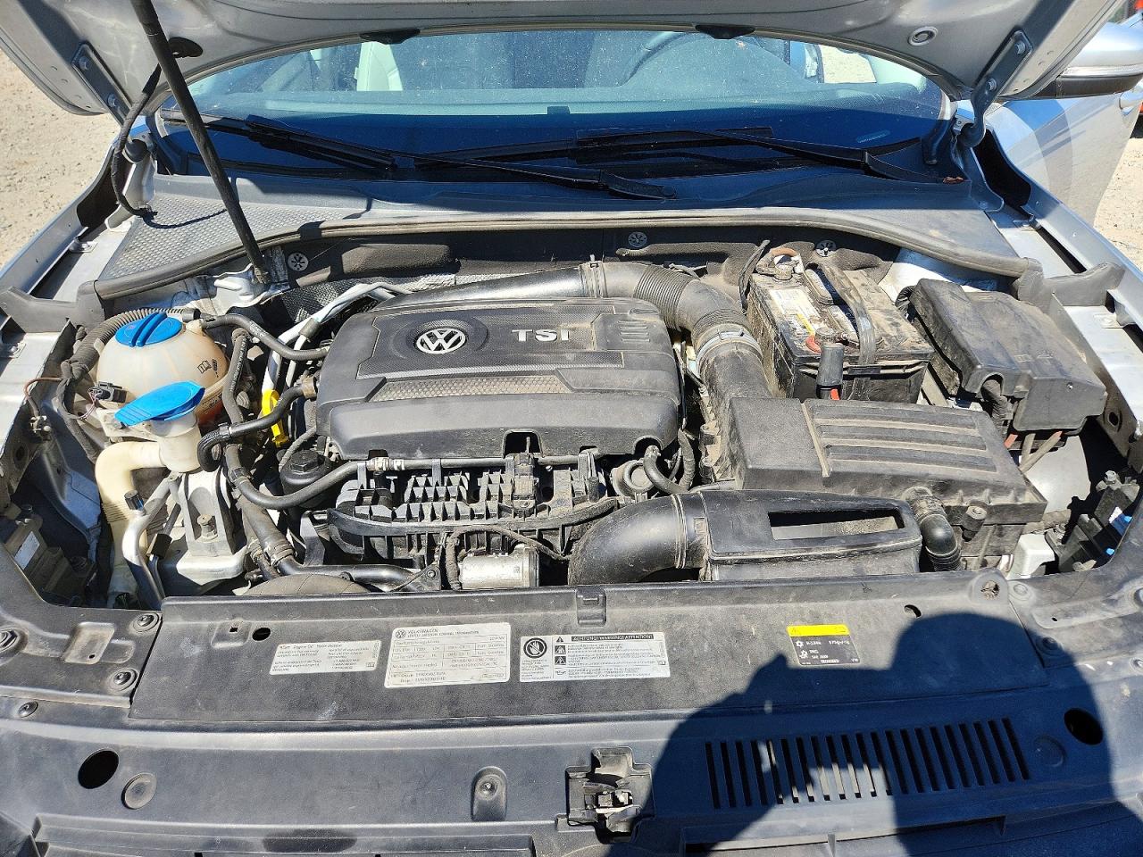 2014 Volkswagen Passat Se Silver vin: 1VWBT7A39EC108735