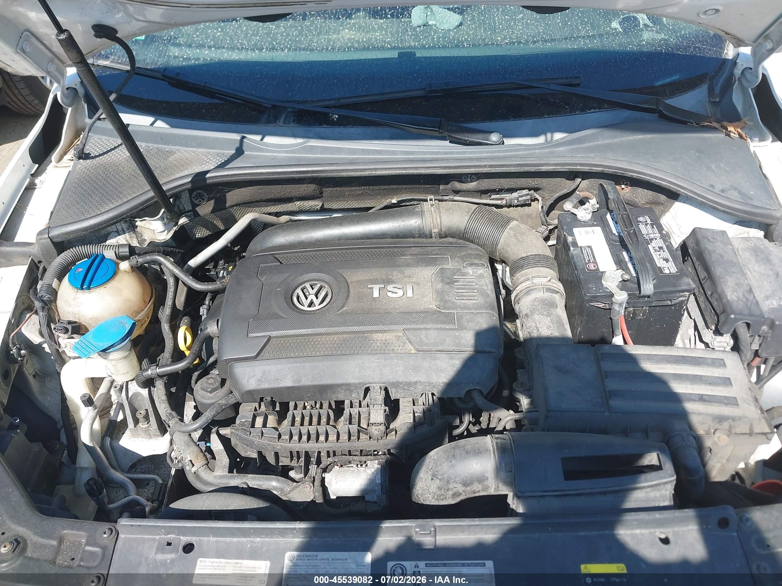 2015 Volkswagen Passat 1.8t Se White vin: 1VWBT7A39FC026828