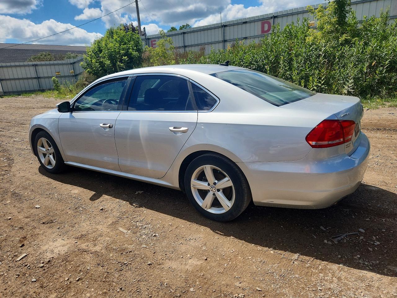 2014 Volkswagen Passat Se Silver vin: 1VWBT7A3XEC108730