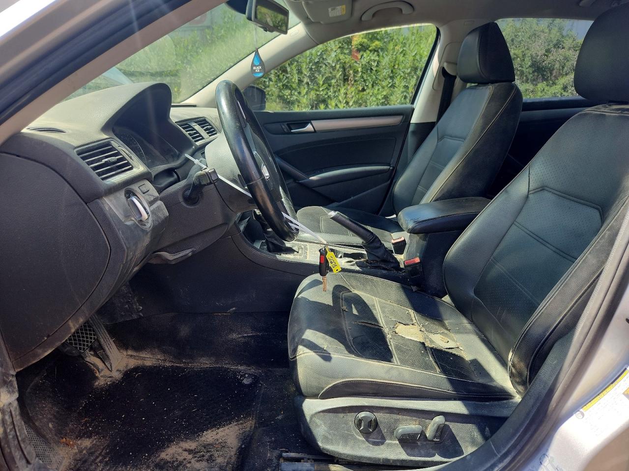 2014 Volkswagen Passat Se Silver vin: 1VWBT7A3XEC108730