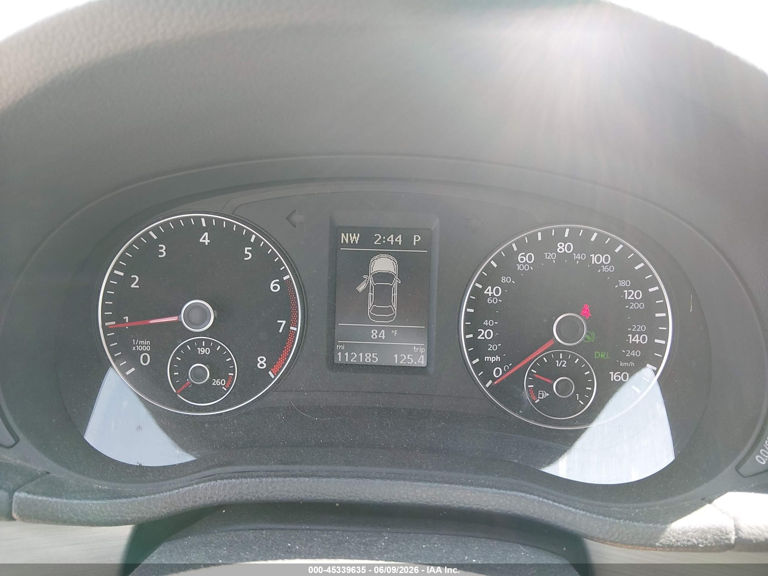 2014 Volkswagen Passat 1.8t Se Белый vin: 1VWBT7A3XEC112020