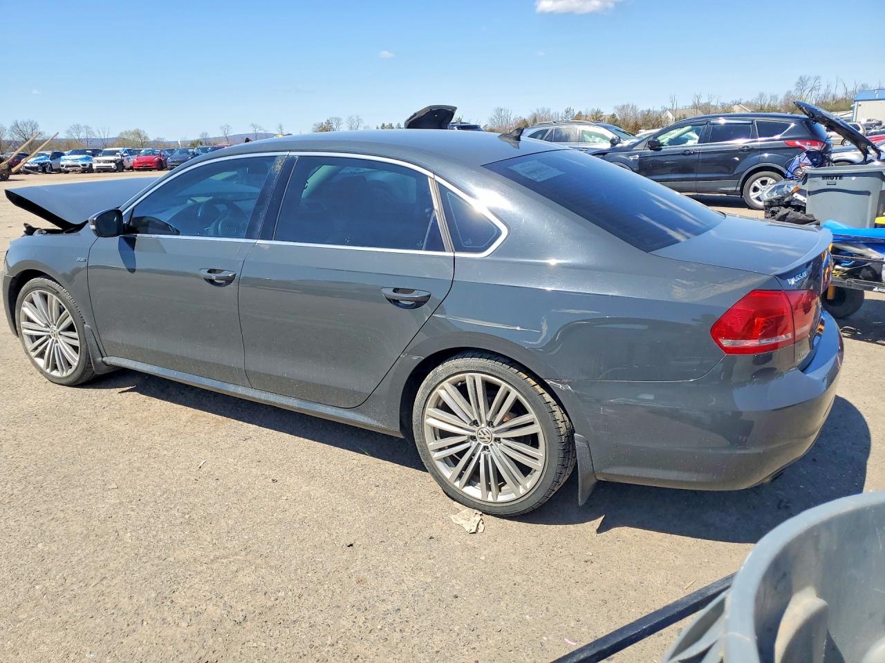 2015 Volkswagen Passat Se Серый vin: 1VWBT7A3XFC105067