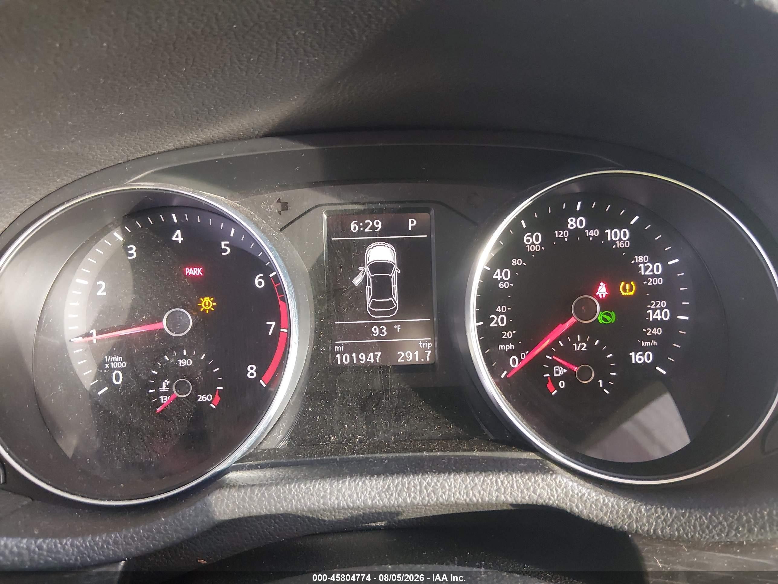2017 Volkswagen Passat 1.8t Se Серый vin: 1VWBT7A3XHC018286