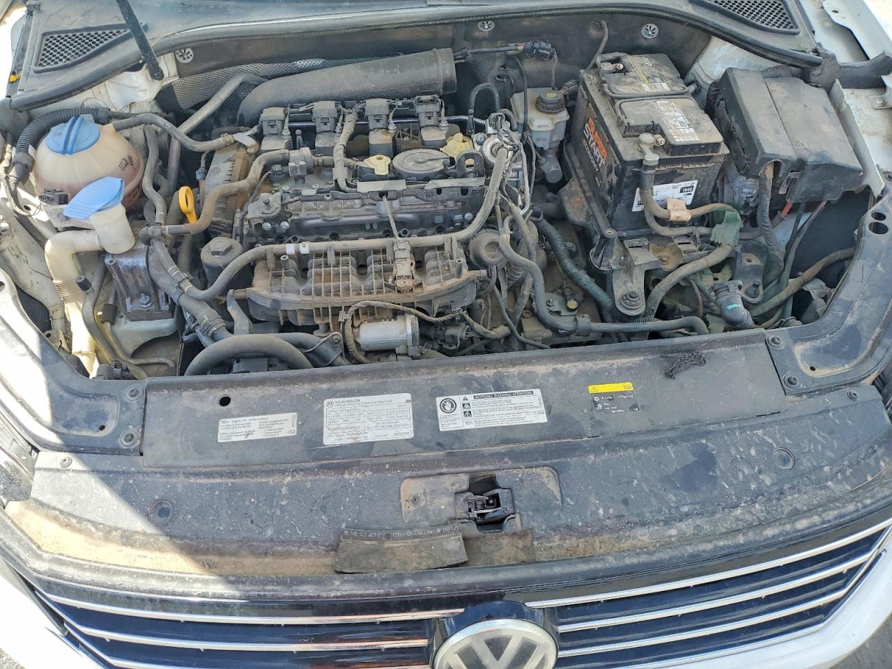 2017 Volkswagen Passat Se Белый vin: 1VWBT7A3XHC072851