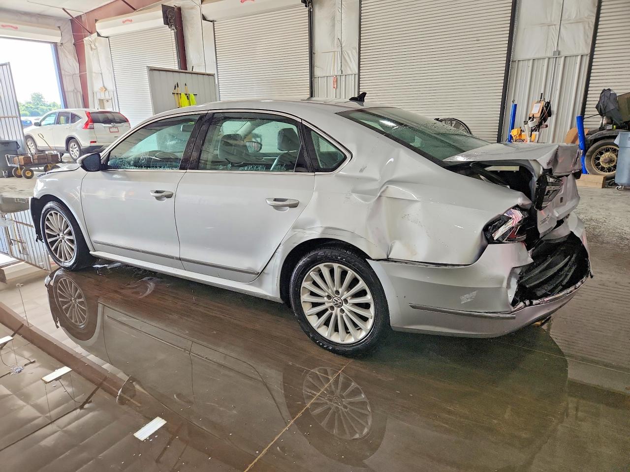 2017 Volkswagen Passat Se Silver vin: 1VWBT7A3XHC082537