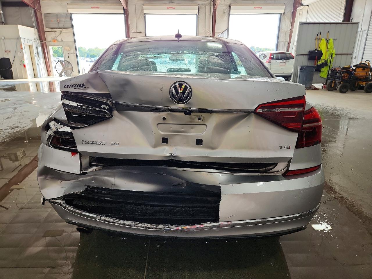 2017 Volkswagen Passat Se Silver vin: 1VWBT7A3XHC082537