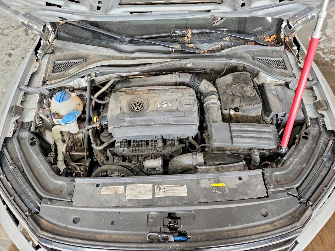 2017 Volkswagen Passat Se Silver vin: 1VWBT7A3XHC082537