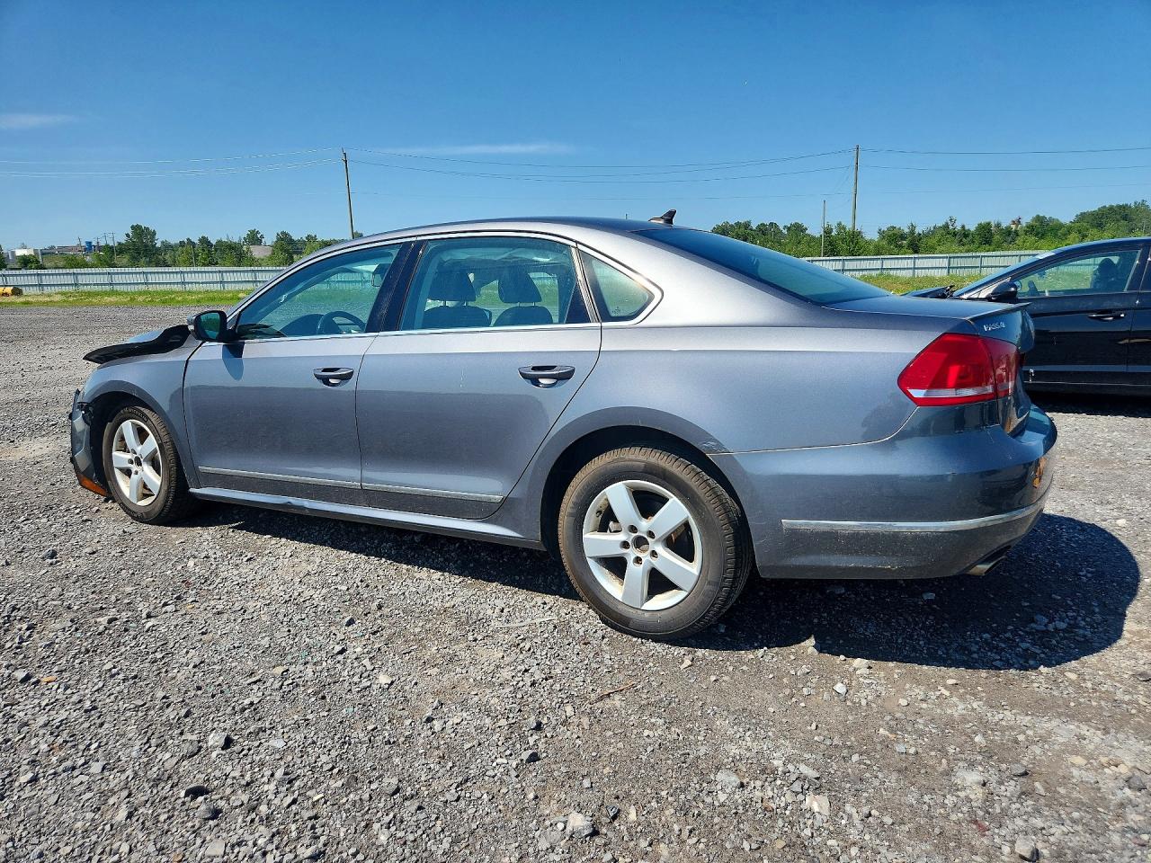 2015 Volkswagen Passat Se Gray vin: 1VWBV7A31FC022850