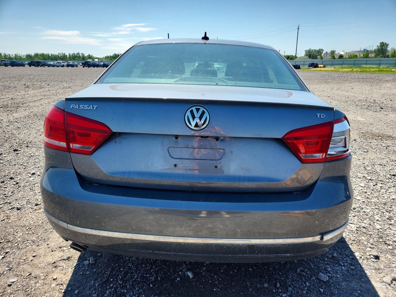 2015 Volkswagen Passat Se Gray vin: 1VWBV7A31FC022850
