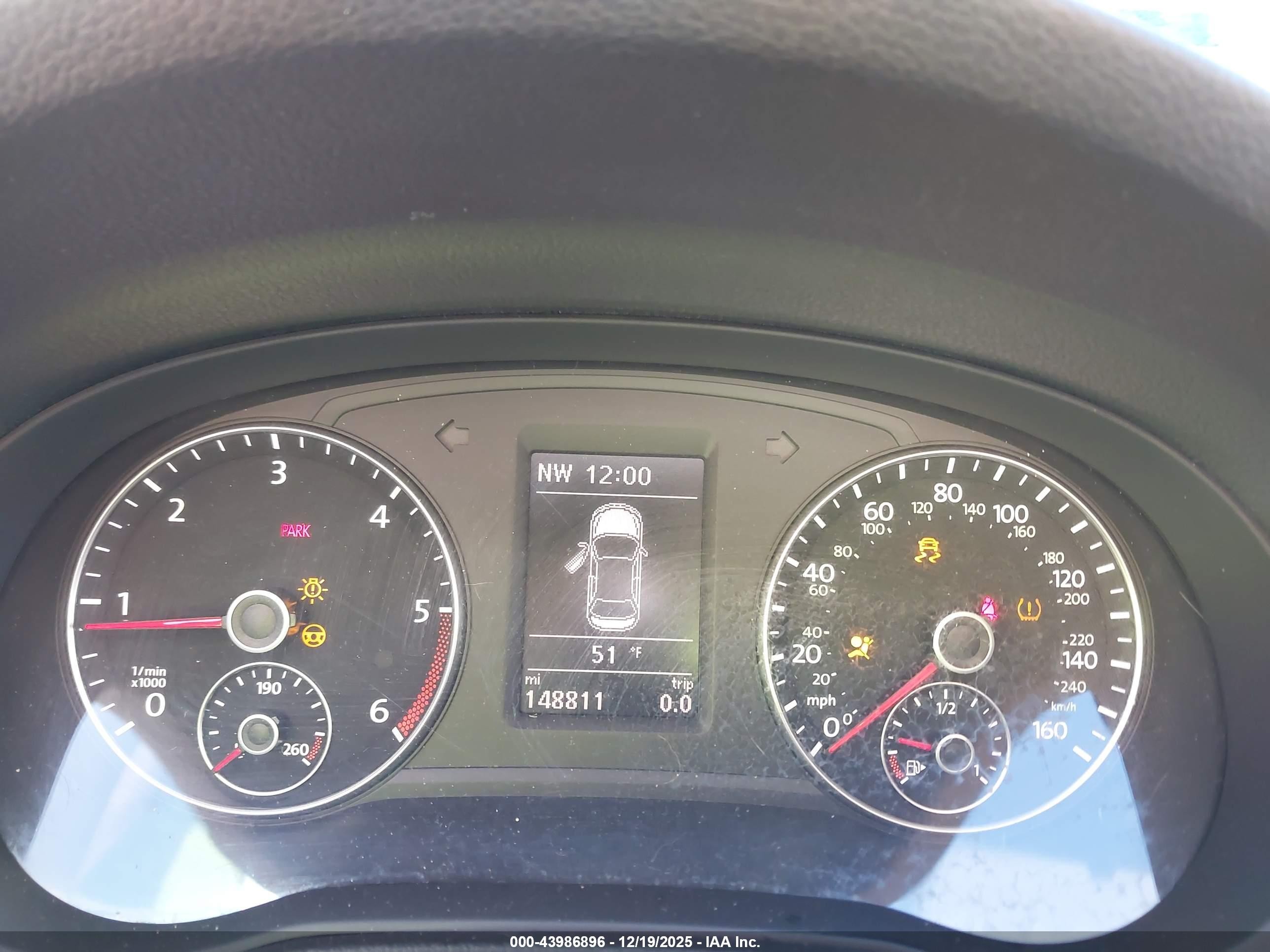 2015 Volkswagen Passat 2.0l Tdi Se Gold vin: 1VWBV7A32FC013476