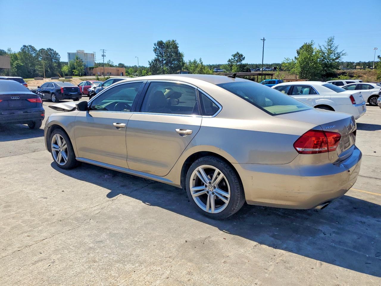 2015 Volkswagen Passat Se Tan vin: 1VWBV7A33FC038743