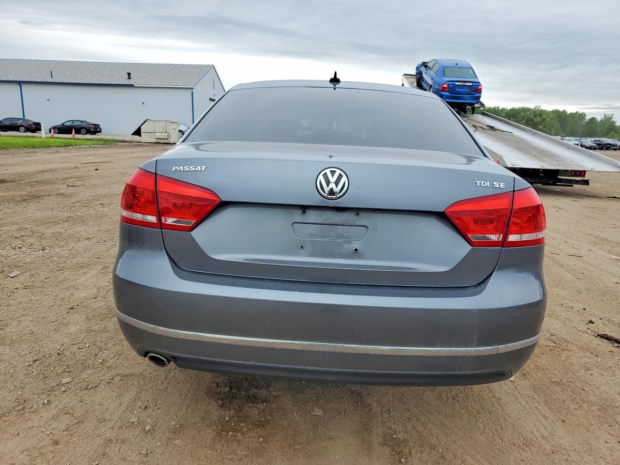 2015 Volkswagen Passat Se Серый vin: 1VWBV7A33FC070592
