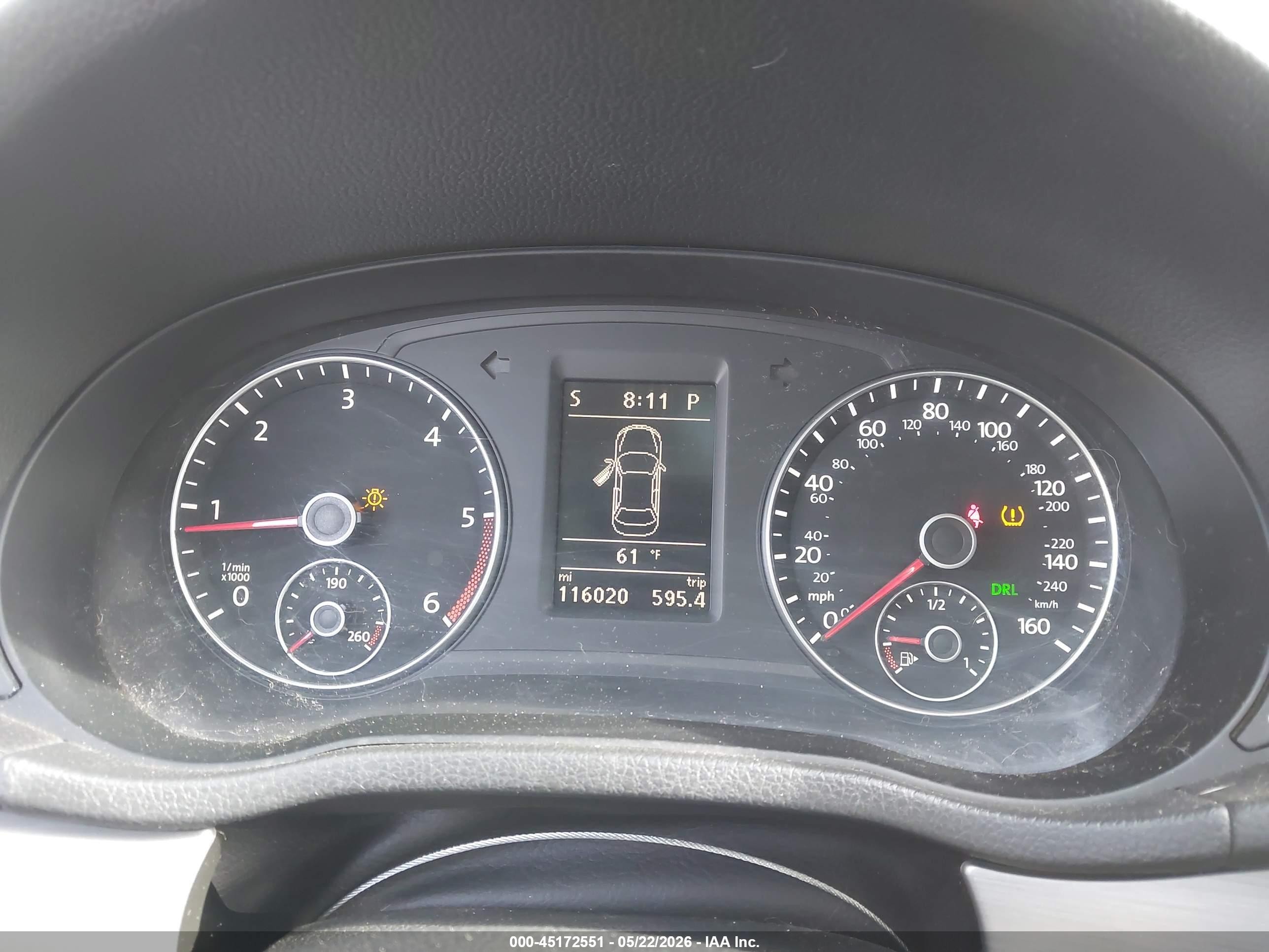 2015 Volkswagen Passat 2.0l Tdi Se Gray vin: 1VWBV7A33FC090888