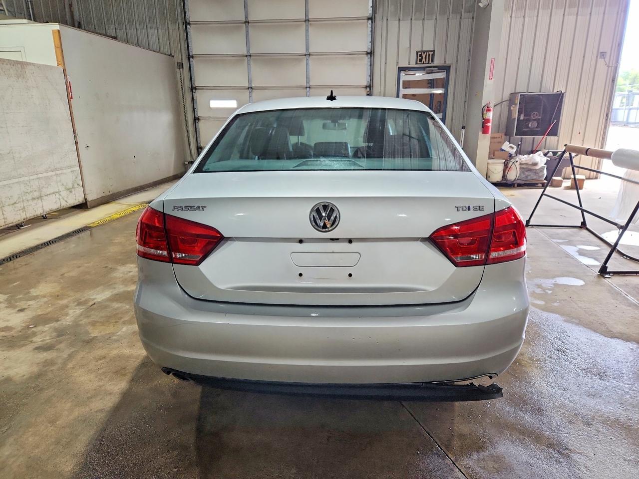 2015 Volkswagen Passat Se Silver vin: 1VWBV7A34FC058869