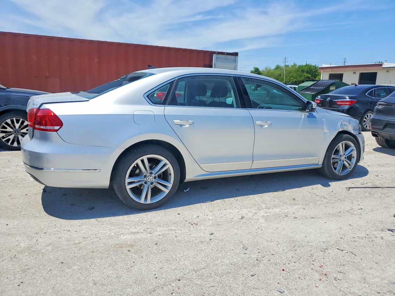 2015 Volkswagen Passat Se Silver vin: 1VWBV7A35FC099737