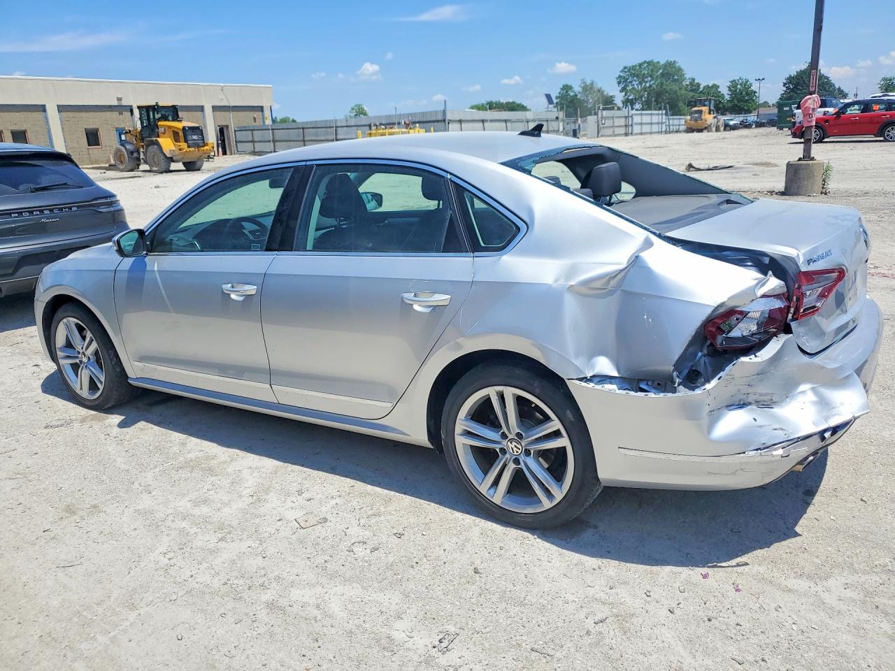 2015 Volkswagen Passat Se Silver vin: 1VWBV7A35FC099737