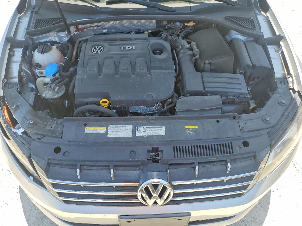2015 Volkswagen Passat Se Silver vin: 1VWBV7A35FC099737
