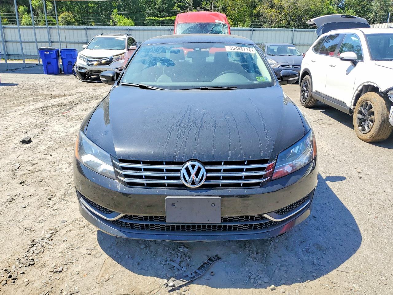 2015 Volkswagen Passat Se Black vin: 1VWBV7A36FC087516
