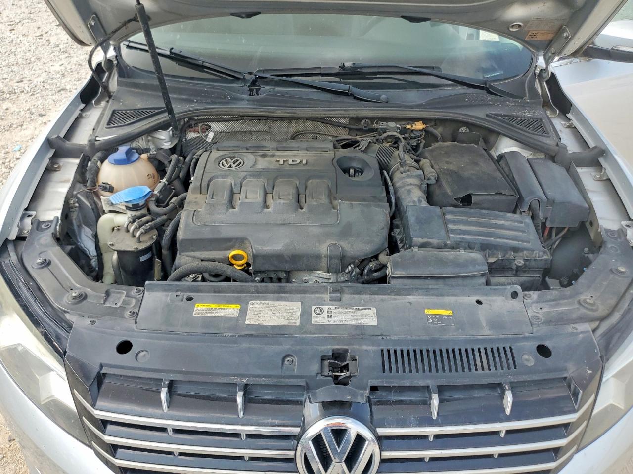 2015 Volkswagen Passat Se Silver vin: 1VWBV7A36FC095468