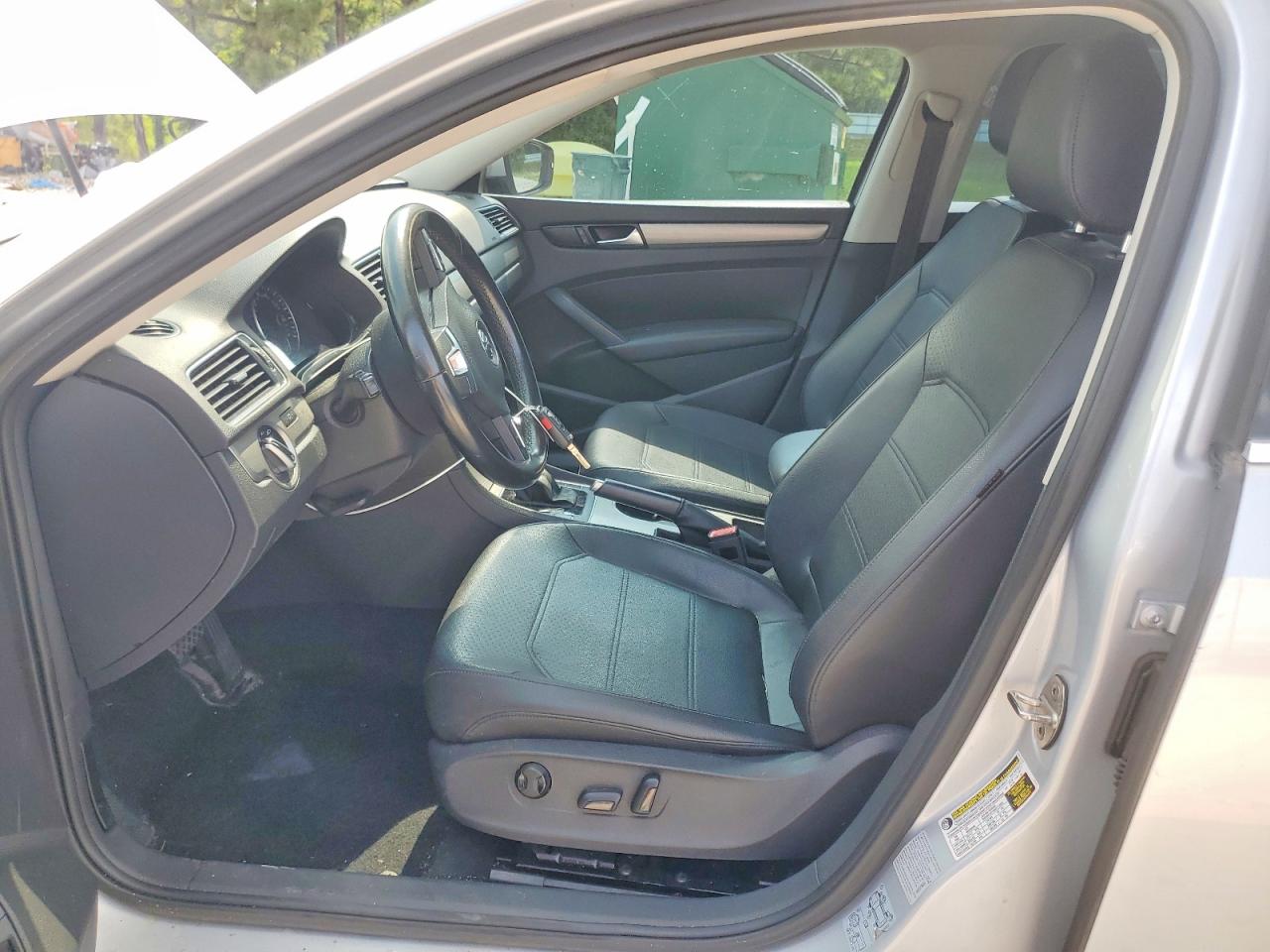 2015 Volkswagen Passat Se Silver vin: 1VWBV7A36FC095468